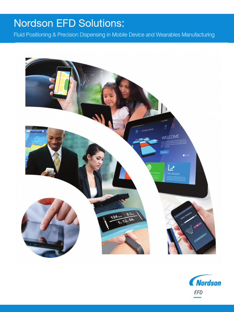 Nordson EFD Mobile Device Solutions | PDF | Oled | Printed Circuit Board