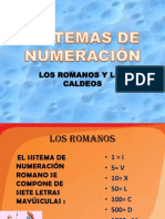 Sistemas de Numeración