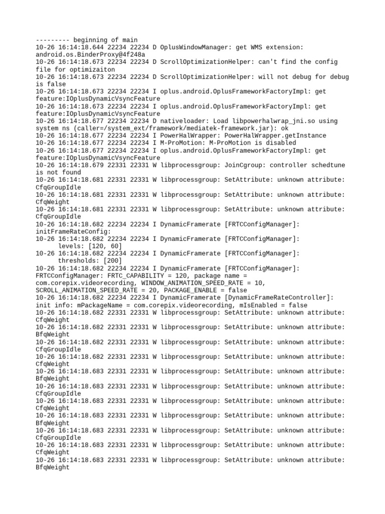 Logcat 1761475458602 | PDF | Software Engineering | Computer Programming