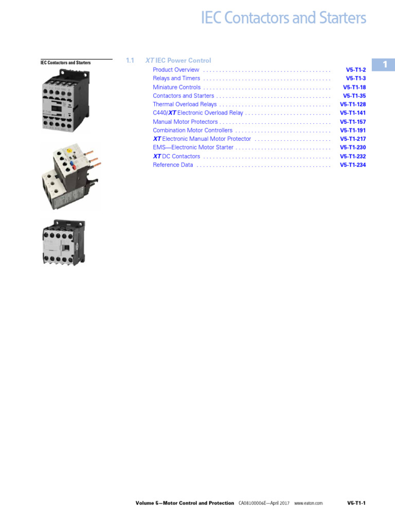 IEC Motor Control Solutions Guide | PDF | Mains Electricity | Relay