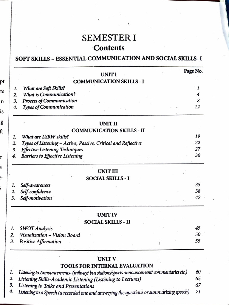 Essential Communication and Social Skills | PDF | Communication ...