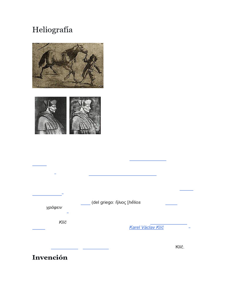 Heliografía | PDF | Grabado | Imagen