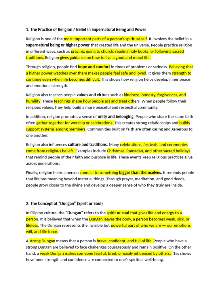 Religion | PDF | Rituals | Prayer