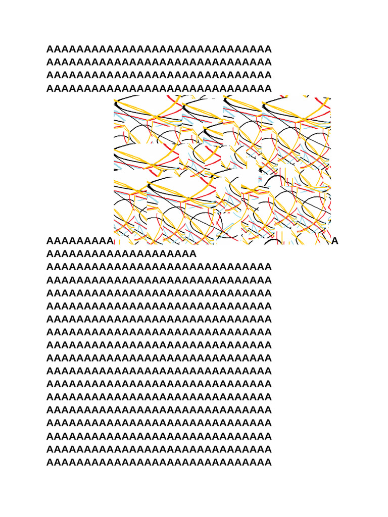 Document of Repeated Characters | PDF