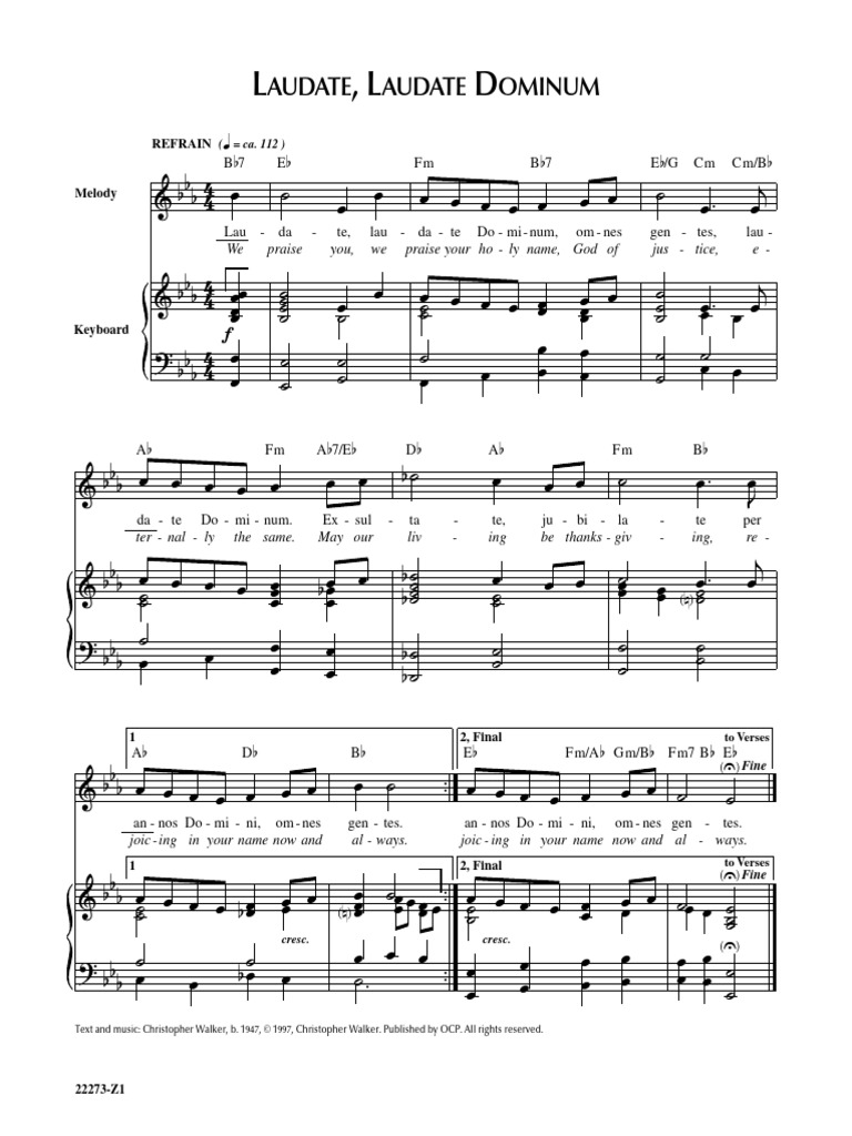 Letra y Música de 