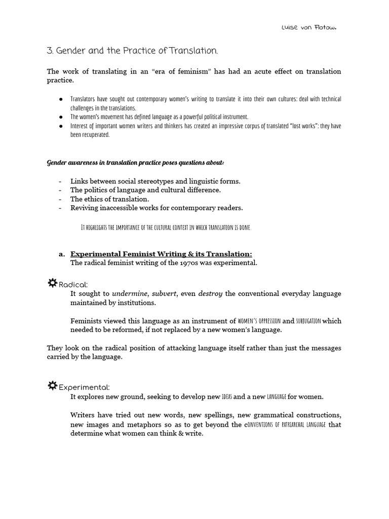 3. Translation _ Gender | PDF | Translations | Gender Studies