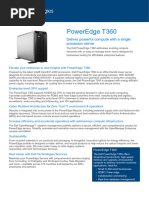 Poweredge r470 Spec Sheet | PDF | Solid State Drive | Scalability