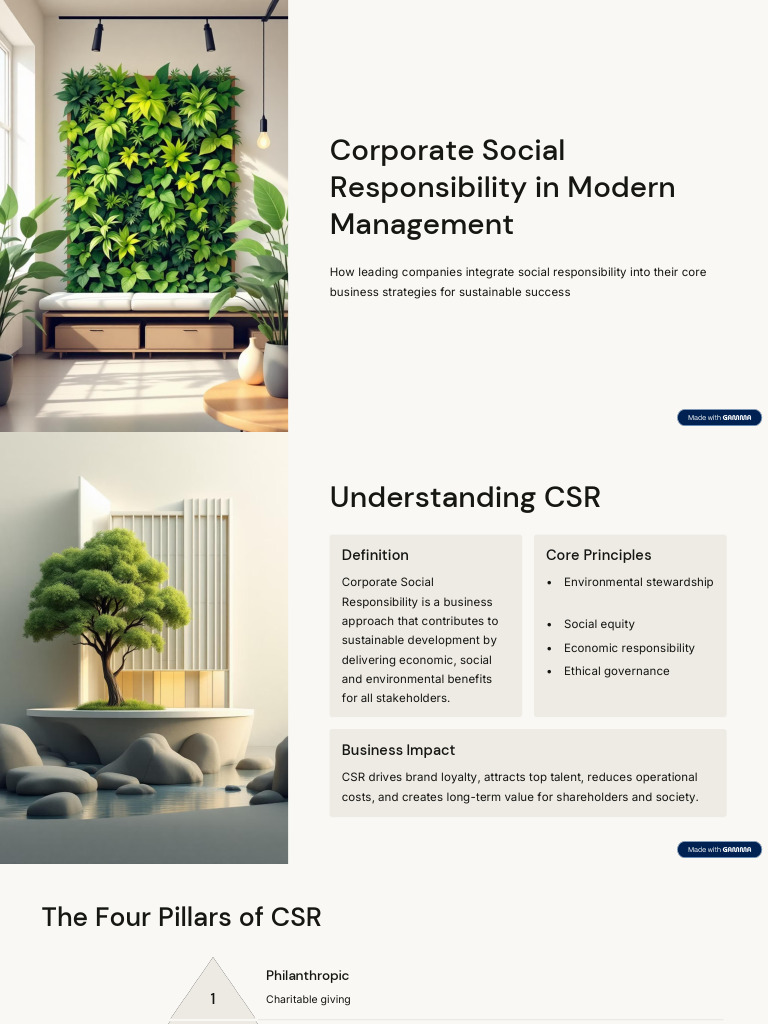 Corporate Social Responsibility Strategies | PDF | Corporate Social ...
