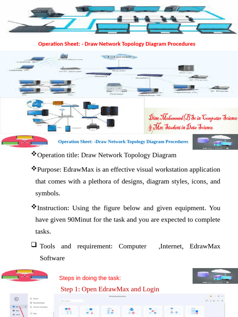Network Topology Diagram Guide | PDF
