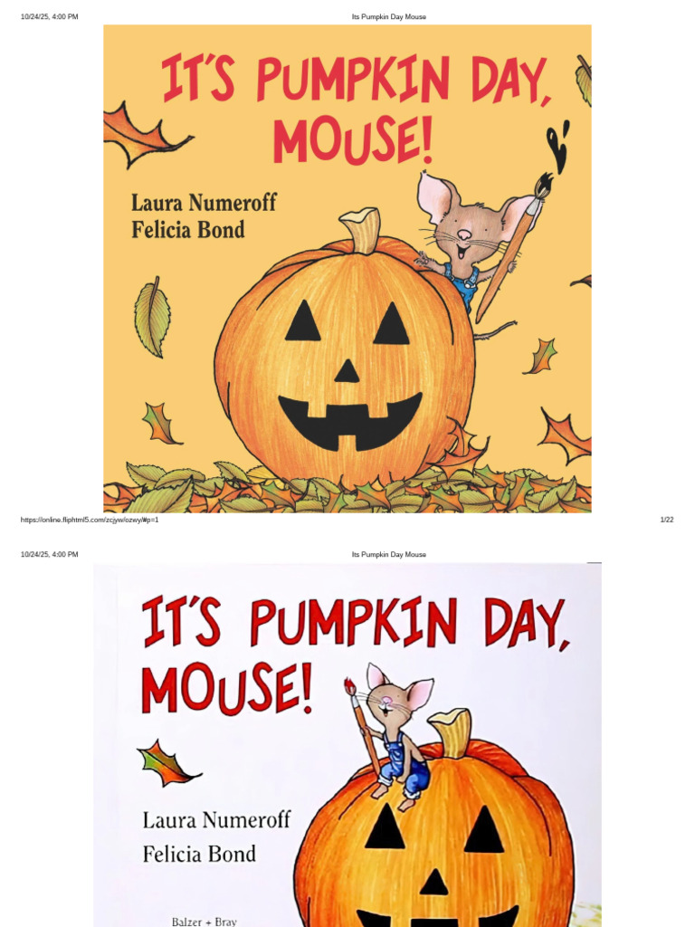 Its Pumpkin Day Mouse | PDF