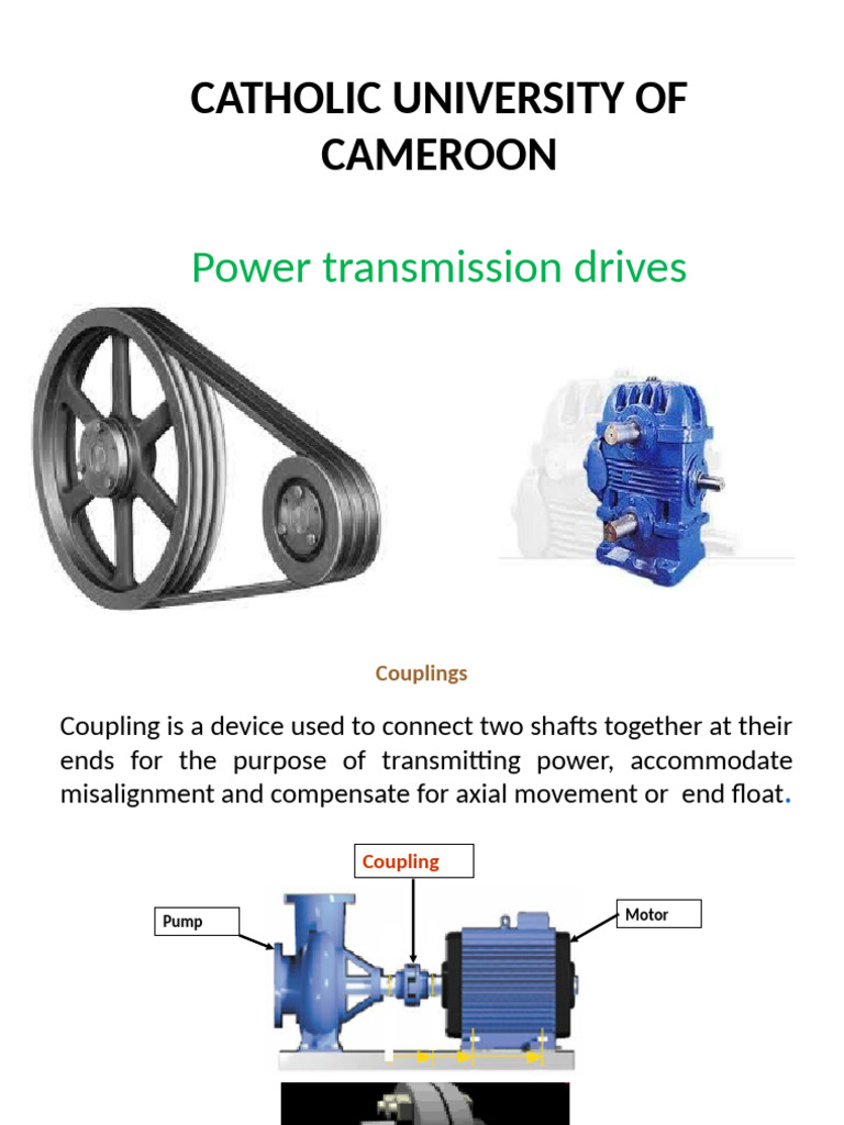 Power Transmission - Catuc | PDF | Mechanical Engineering | Tools