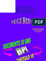 GLP y Seguridad 2012