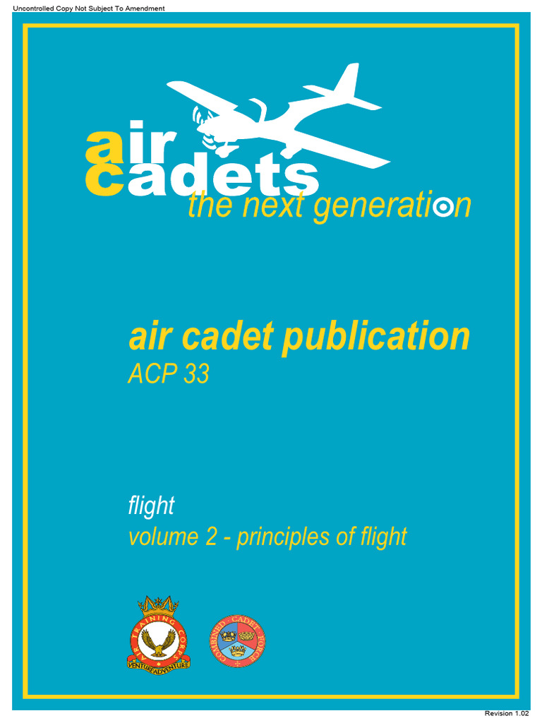 ACP0033V2 Principles of Flight | PDF | Lift (Force) | Rotation