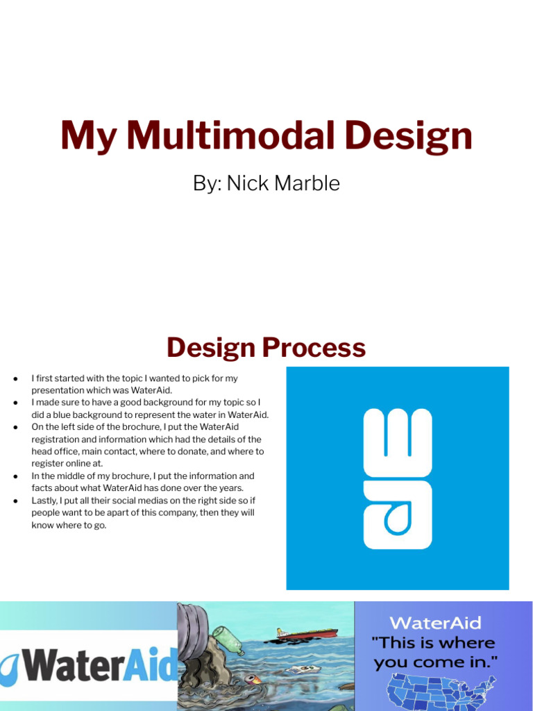 !ISUComm - Multimodal Design Presentation - Nick Marble | PDF ...