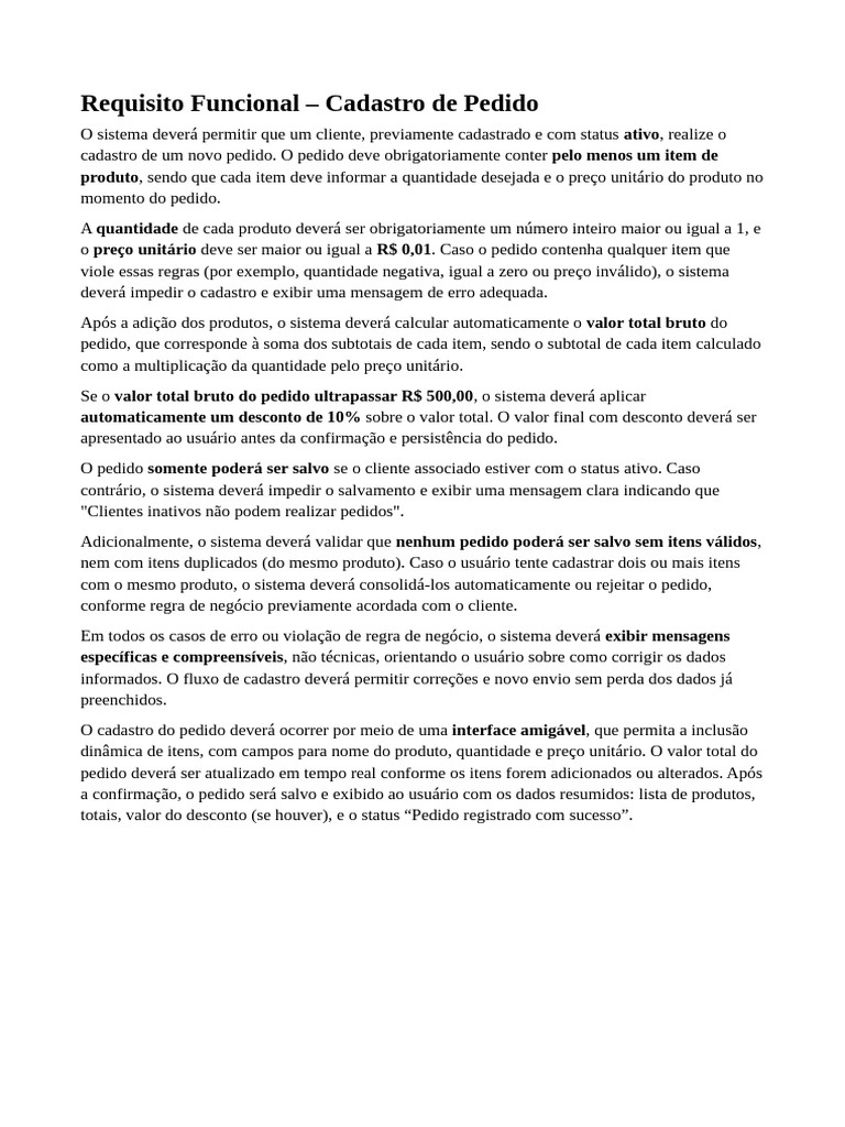 Documento de Planejamento de Teste | PDF | Testes de software | Informática