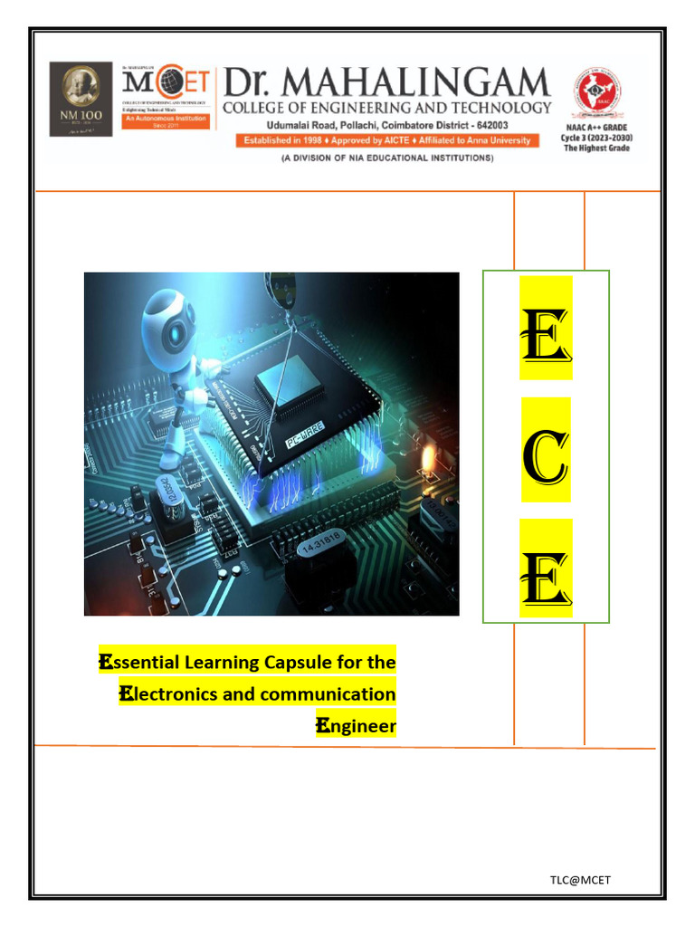Essential Electronics Learning Capsule | PDF | Bipolar Junction ...