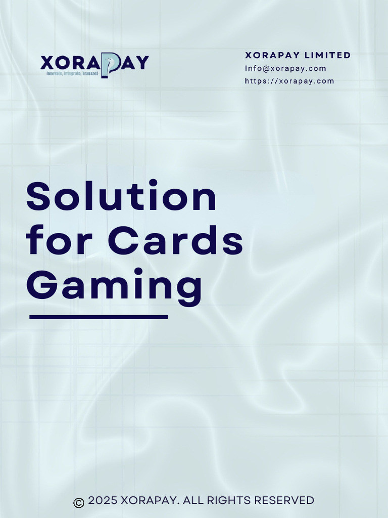 Solution For Cards Gaming | PDF