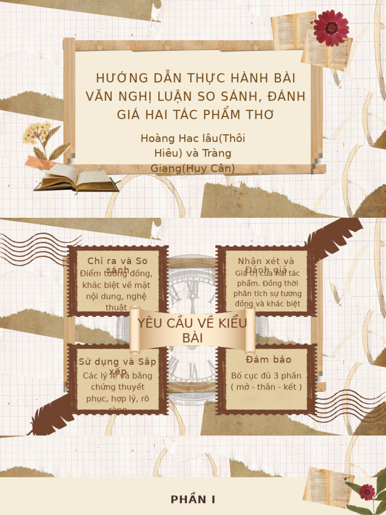 Brown Cream Scrapbook Reading Through Time Presentation | PDF