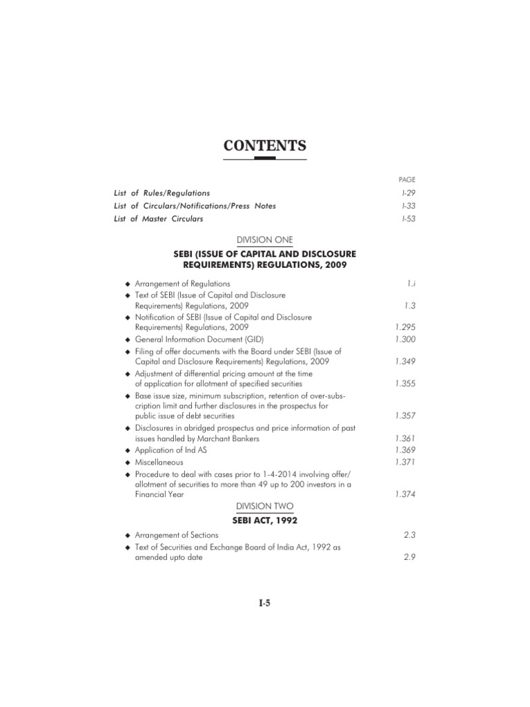 Document Structure and Content Overview | PDF | Securities (Finance ...