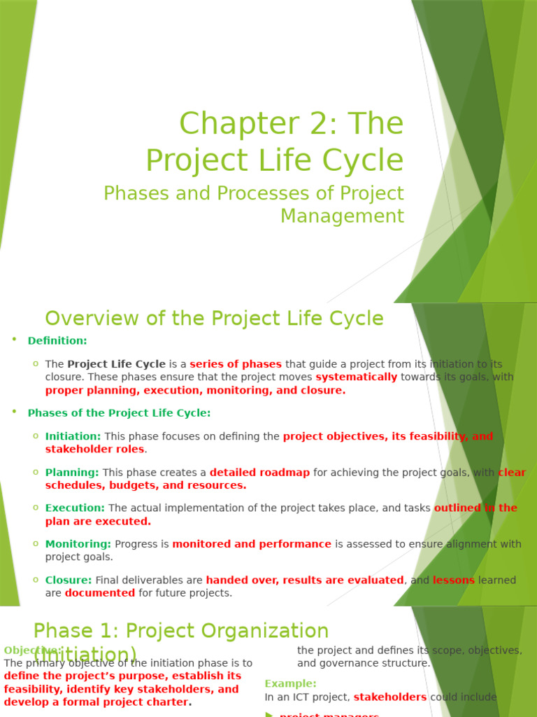 Project Life Cycle Phases Explained | PDF | Project Management ...