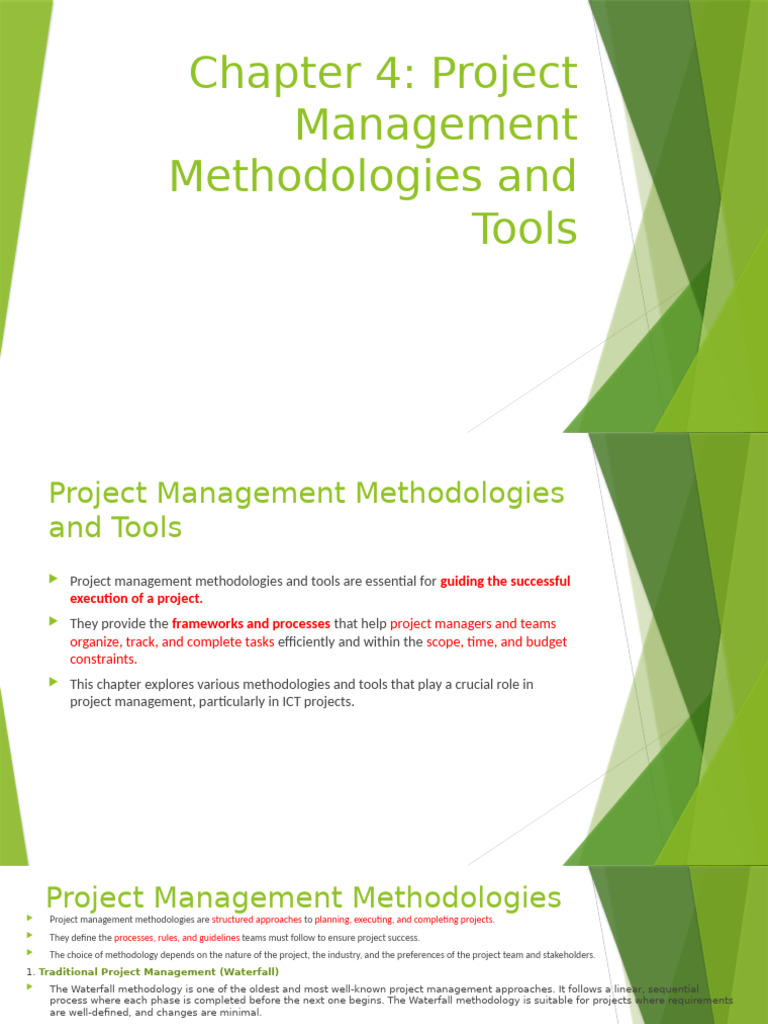 Project Management Methodologies Overview | PDF | Software Development ...