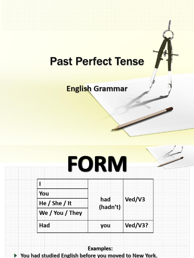 Understanding Past Perfect Tense | PDF | Chess Theory | Chess