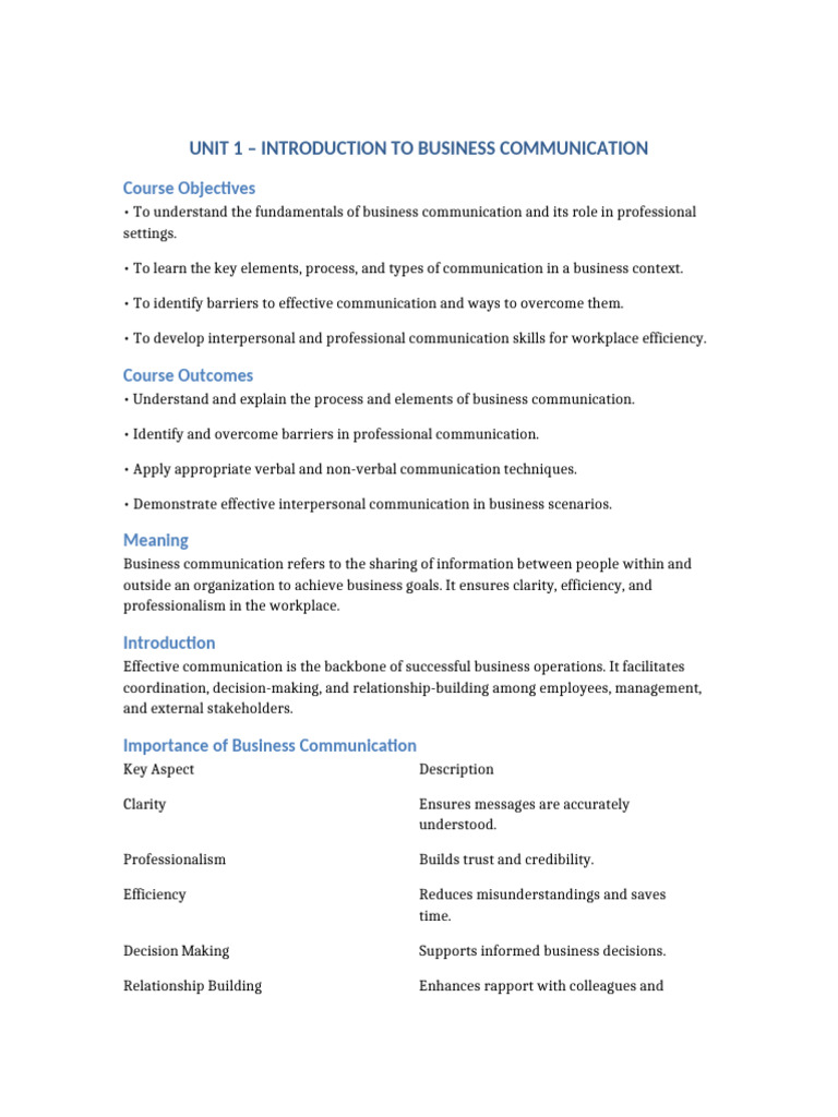 Essentials of Business Communication Skills | PDF | Communication ...