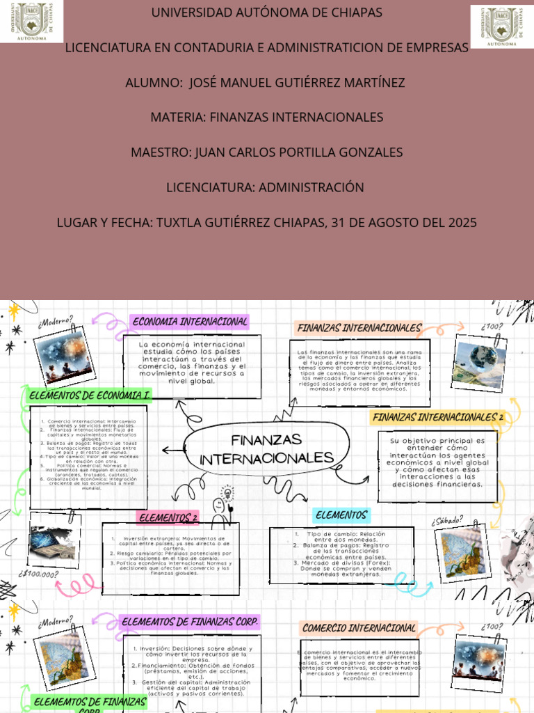 Finanzas Internacionales y Comercio Global | PDF | Comercio | Inversiones
