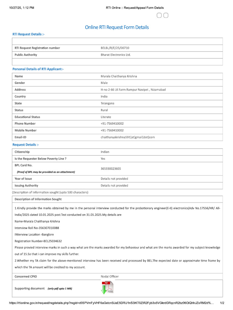 RTI | PDF