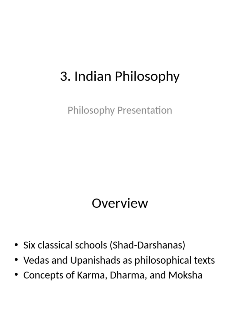 3 Indian Philosophy | PDF