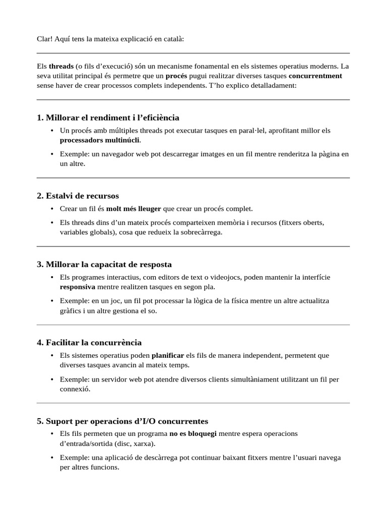 Threads | PDF
