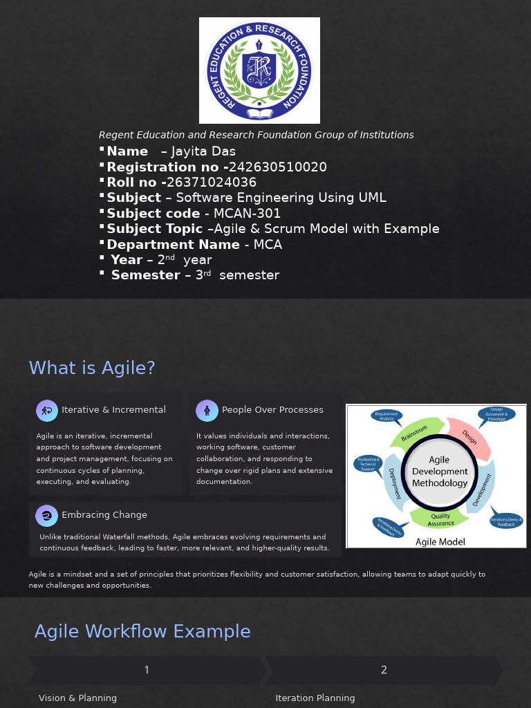 Agile & Scrum Model Explained | PDF | Scrum (Software Development ...