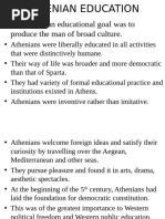 Education Systems in Sparta vs. Athens | PDF | Ancient Greece | Sparta