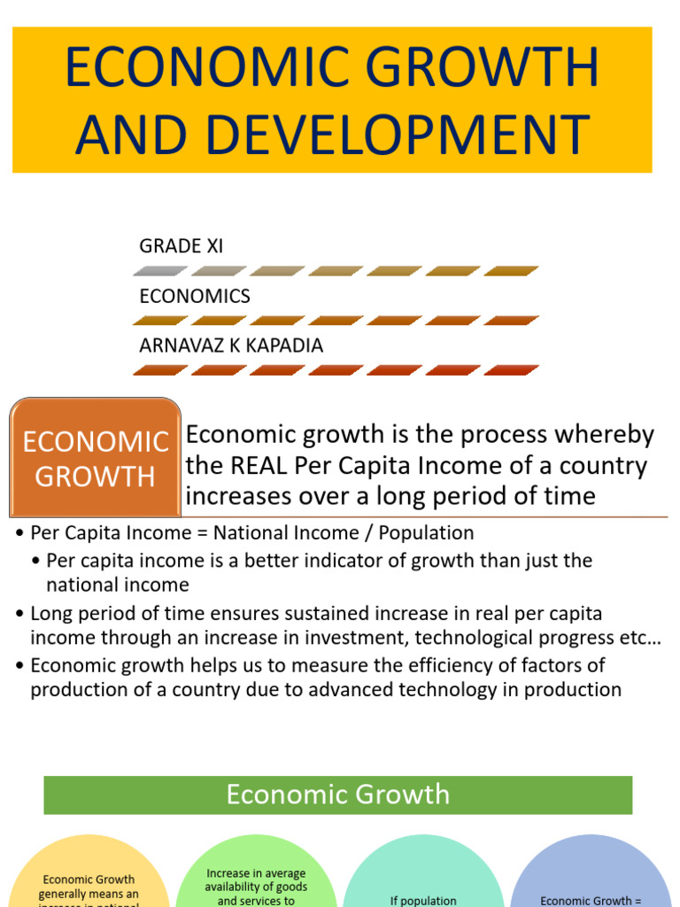 Economic Growth vs. Development Explained | PDF | Economic Growth | Income