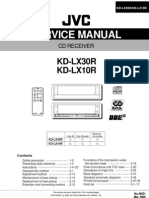 Manual de Servicio Autoestereo JVC Modelo KD-LX10R KD-LX30R