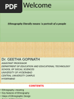 Ethnographic Interview Questions Guide | PDF | Ethnography ...