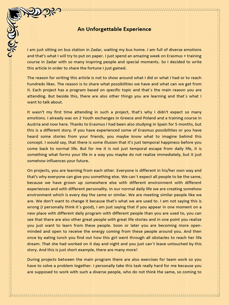 An Experience 2 PDF