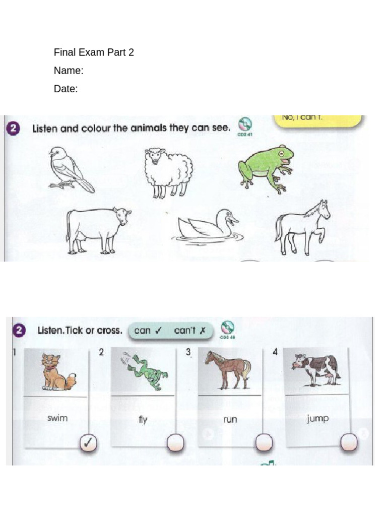 Final Exam Part 2 | PDF