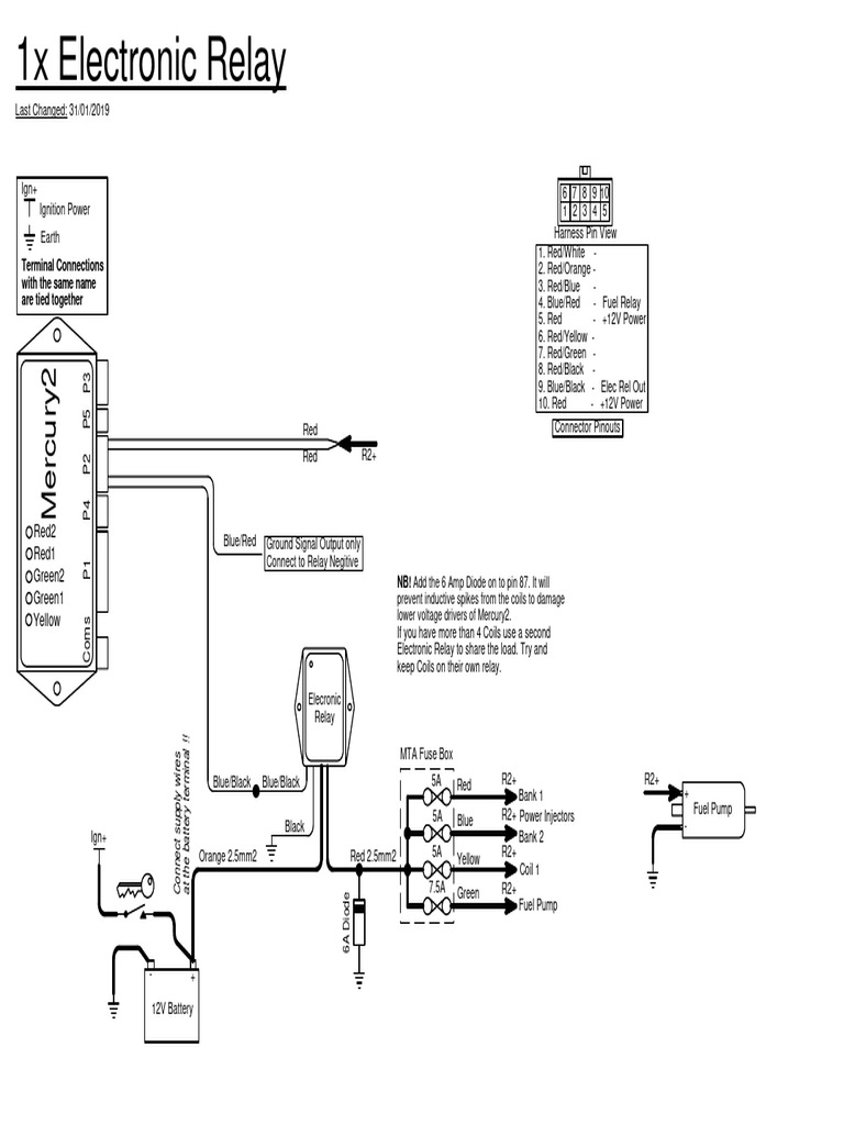 1x Electronic Relay | PDF | Relay | Electrical Components