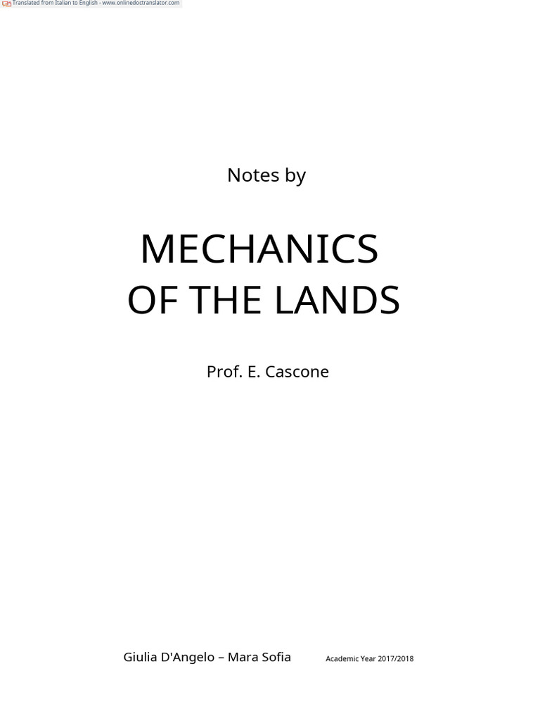 Soil Mechanics and Lithogenic Cycle Overview | PDF | Rock (Geology ...