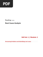 RCA Case Study in BPO Operations | PDF