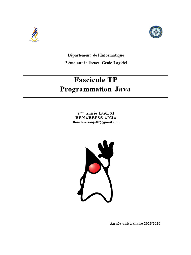 Introduction à la Programmation Java | PDF | Java (Langage de ...