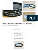 Dijual Filter IR (R72) PL-CIR 58mm