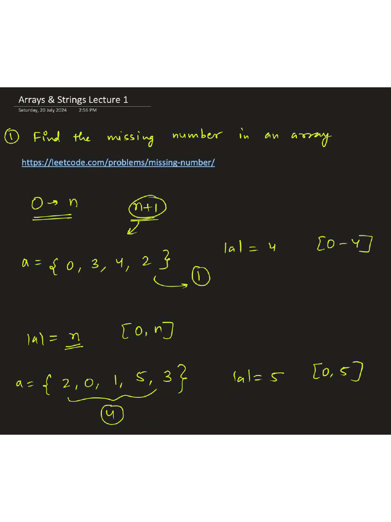 1 Basics of Array Module 2 | PDF
