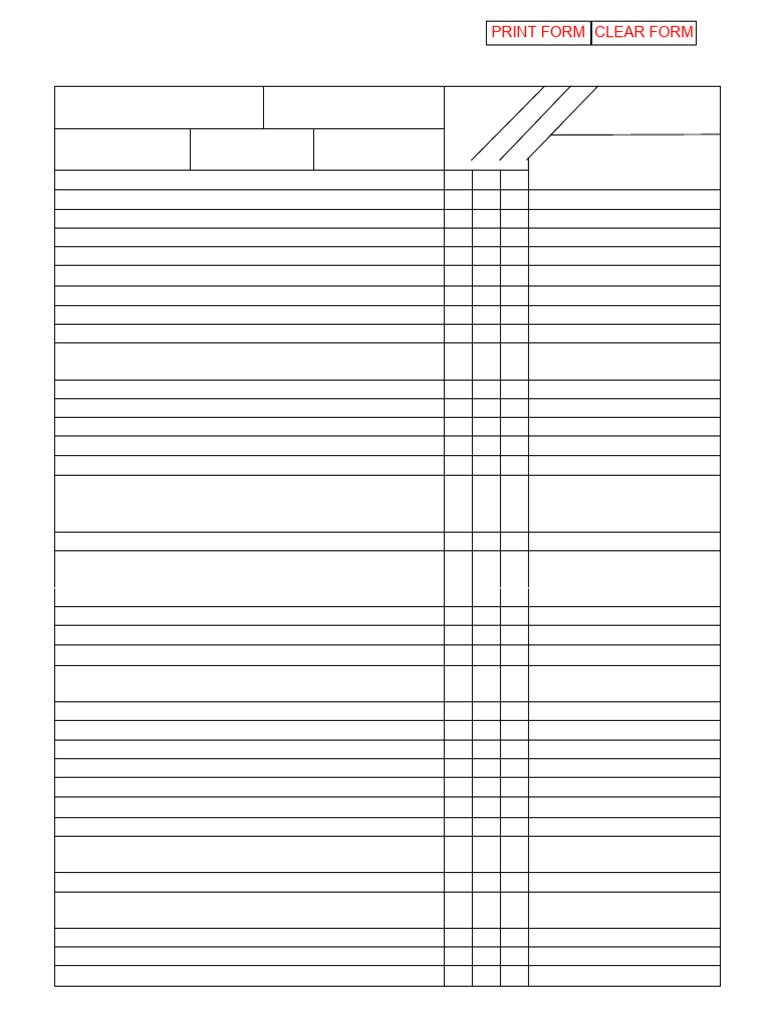 Monthly Safety Audit Checklist | PDF | Welding | Construction