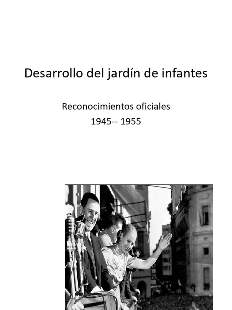 Evolución del Jardín de Infantes en Argentina | PDF | Educación de la ...