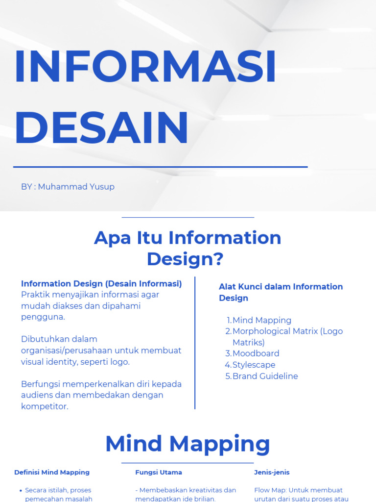 Information Design Bab 3 | PDF