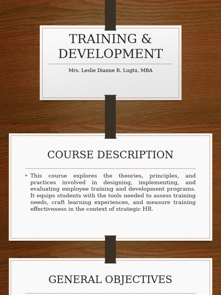 Employee Training and Development Course | PDF | Employment | Human ...