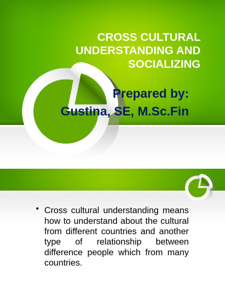 Cross-Cultural Understanding Guide | PDF