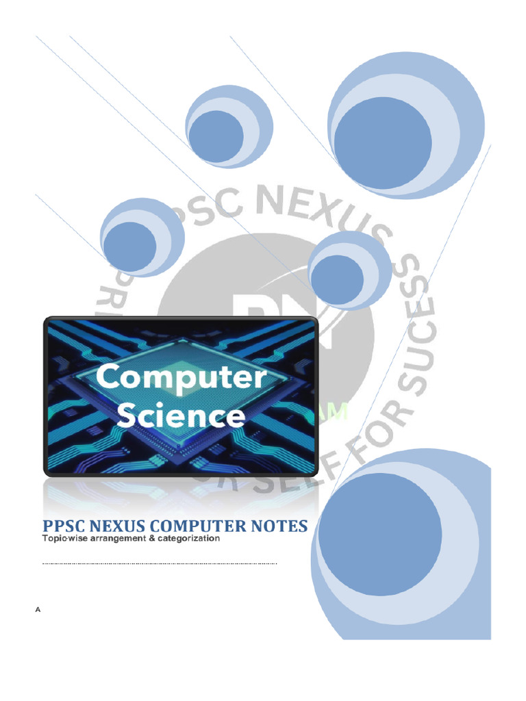 Computer For Sub Inspector by PPSC Nexus | PDF